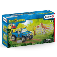 Schleich Dinosaurs 41464 Terepjáró dinóval autópálya és játékautó