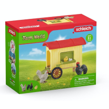 Schleich Farm World 42572 Mobil csirkeól játékfigura
