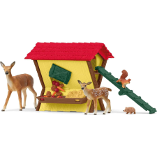 Schleich Farm World Erdei állatok etetése 42658 játékfigura