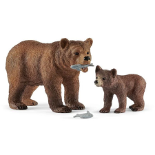 Schleich Grizzly medve anya és bocs 42473 (4059433572369) játékfigura