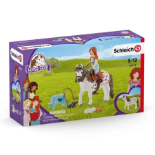 Schleich Horse Club 42518 Mia és Spotty játékfigura