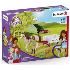 Schleich Horse Club 42533 Sarah kempingezik játékfigura