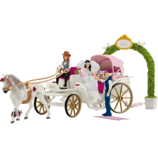 Schleich Horse Club esküvői hintó Játékszett játékfigura
