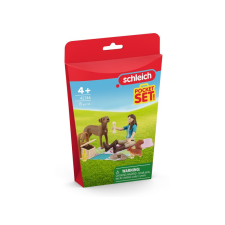 Schleich Horse Club Piknik Lisával játékfigura