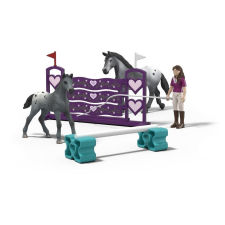 Schleich Lisa edzése a versenyre 42776 (42776) játékfigura