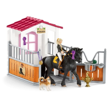 Schleich Lovasklub istállóállás, Tori és Princess 42437 játékfigura
