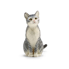 Schleich Macska ülő játékfigura
