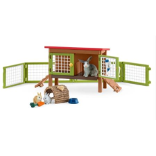 Schleich nyúlketrec nyulakkal (42420) (sch42420) - Játékfigurák játékfigura