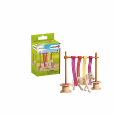 Schleich Pony Akadályfüggőny figurákkal játékfigura