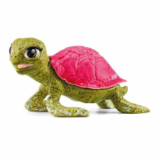 Schleich rózsaszín zafír teknős játékfigura