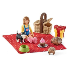 Schleich Születésnapi piknik 42426 Schleich játékfigura