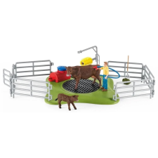 Schleich Tehénmosó állomás (42529) játékfigura