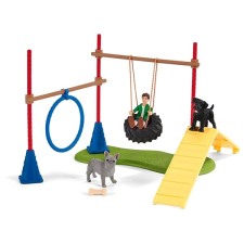 Schleich Ügyességi pálya kutyáknak 42536 játékfigura