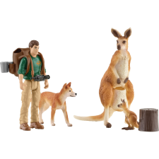 Schleich Wild Life Kenguru kaland figurák játékfigura