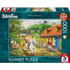 Schmidt 1000 db-os puzzle - Bibi and Tina - Fun at the Martinshof puzzle, kirakós