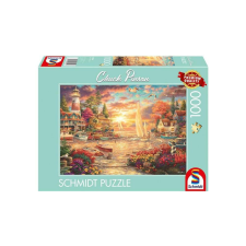 Schmidt 1000 db-os puzzle - Calm Morning by the Lake (58554) puzzle, kirakós