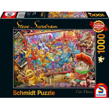 Schmidt 1000 db-os puzzle - Cat Mania (59979) puzzle, kirakós