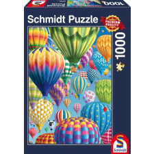 Schmidt 1000 db-os puzzle - Colorful Ballons in the Sky (58286) puzzle, kirakós