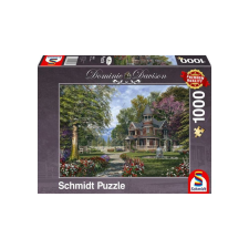 Schmidt 1000 db-os puzzle - Mansion with Turrets, Dominic Davison (59617) puzzle, kirakós