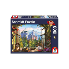Schmidt 1000 db-os puzzle - View of the Fairytale Castle (58386) puzzle, kirakós