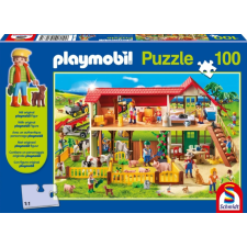 Schmidt 100 db-os Playmobil puzzle - Bauernhof (56163) playmobil