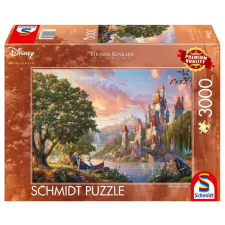 Schmidt 3000 db-os puzzle - Disney Dreams Collection - The Beauty and the Beast - Thomas Kinkade (57372) puzzle, kirakós