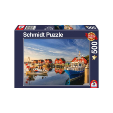 Schmidt 500 db-os puzzle - Fishing harbor – Weisse Wiek (58955) puzzle, kirakós