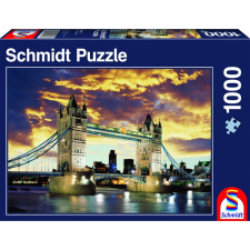 Schmidt 58181 Tower Bridge London 1000db-os puzzle puzzle, kirakós