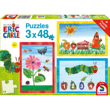 Schmidt A telhetetlen hernyócska világa - 3 az 1-ben puzzle puzzle, kirakós