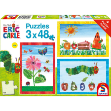 Schmidt A telhetetlen hernyócska világa - 3 az 1-ben puzzle (56431) puzzle, kirakós