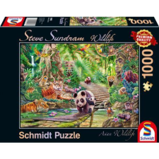 Schmidt Asian Wildlife 1000 db-os puzzle (4001504599621) (4001504599621) - Kirakós, Puzzle puzzle, kirakós