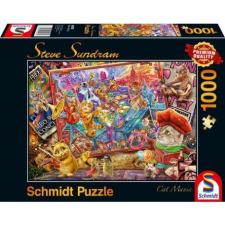 Schmidt Cat Mania 1000 db-os puzzle (4001504599799) (4001504599799) - Kirakós, Puzzle puzzle, kirakós