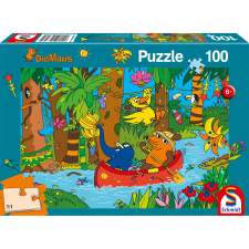 Schmidt Die Maus A dzsungelben - 100 darabos puzzle puzzle, kirakós