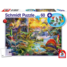 Schmidt Dinoszaurusz Rajongók Schmidt Puzzle Ajándékkal puzzle, kirakós