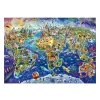 Schmidt - Discover the World puzzle - 1000 db-os világ nevezetességei puzzle 69,3x49,3 cm 58288