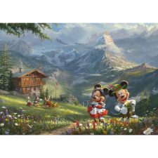 Schmidt Disney Mickey & Minnie az Alpokban - 1000 darabos puzzle (59938) puzzle, kirakós