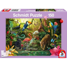 Schmidt Dzsungel lakói 150db-os puzzle (56456) (SCH56456) - Kirakós, Puzzle puzzle, kirakós