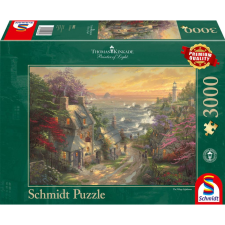 Schmidt Falusi világítótorony 3000 db-os puzzle (59482, 18541-182) (Schmidt 59482) puzzle, kirakós