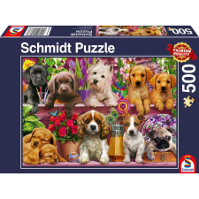 Schmidt Kutya a polcokon, 500 db-os puzzle  (58973) (SC58973) - Kirakós, Puzzle puzzle, kirakós