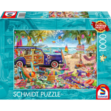 Schmidt Napfényes szabadidő a strandon 1000 darabos puzzle (59793) puzzle, kirakós