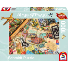 Schmidt Puzzle játék 1000 darabos Aimee Steward Served up: Travel memories puzzle, kirakós