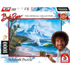 Schmidt Puzzle játék 1000 darabos Bob Ross - Mountain by the Sea puzzle, kirakós