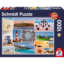 Schmidt Puzzle játék 1000 darabos By the Sea puzzle, kirakós