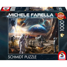 Schmidt Puzzle játék 1000 darabos Michele Farella Az utolsó határ: Űrkutatás puzzle, kirakós