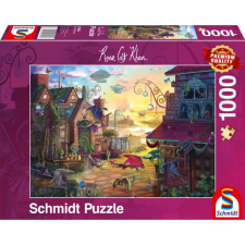 Schmidt Puzzle játék 1000 darabos Rose Cat Khan - Dragon Mail puzzle, kirakós