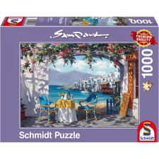 Schmidt Puzzle játék 1000 darabos Sam Park - Rendez-vous on Mykonos puzzle, kirakós