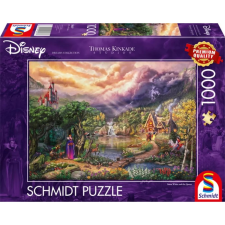 Schmidt Puzzle játék 1000 darabos Thomas Kinkade Hófehérke és a királynő puzzle, kirakós