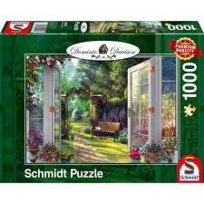 Schmidt Puzzle játék 1000 darabos View of the Enchanted Garden puzzle, kirakós