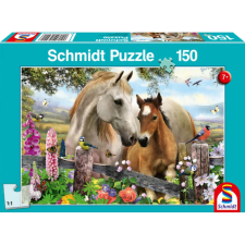 Schmidt Puzzle játék 150 darabos Mare and foal puzzle, kirakós