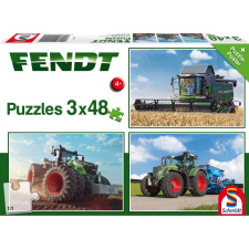Schmidt Puzzle játék 3x 48 darabos Fendt 1050 Vario puzzle, kirakós